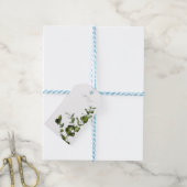 植物のユーカリ エレガント ギフトタグ (より糸付き)