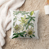 植物のヴィンテージ クッション (ブランケット)
