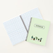 植物の人のノート ノートブック (内部)