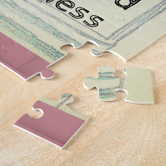 植物の優しさ ジグソーパズル (側面)