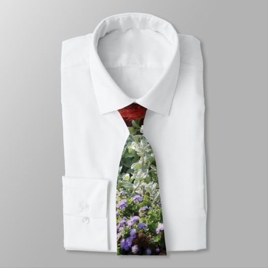 植物の写真のネクタイ ネクタイ (タイ)