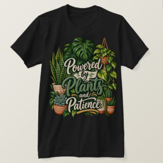 植物の力と忍耐 Tシャツ
