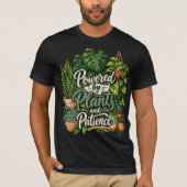 植物の力と忍耐 Tシャツ (正面)