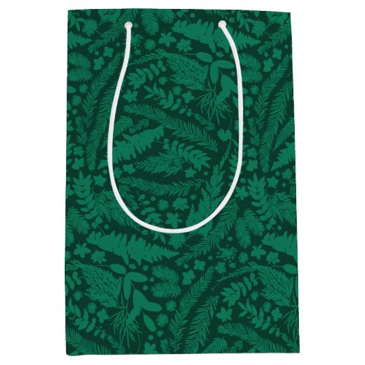 植物の印象 ミディアムペーパーバッグ (正面)