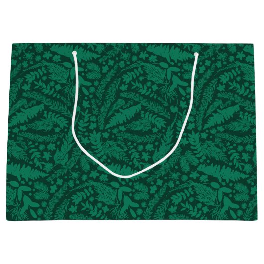 植物の印象 ラージペーパーバッグ (正面)