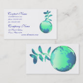 植物の名刺 名刺 (正面/裏面)