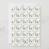 植物の喜びのクリスマス写真の挨拶 シーズンカード (裏面)