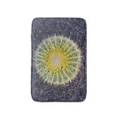 植物の地球のサボテンの針の写真 バスマット (正面縦)