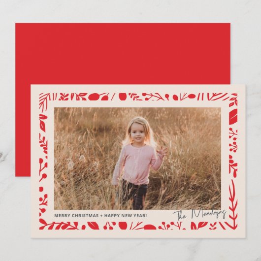 植物の境界 シーズンカード (正面/裏面)