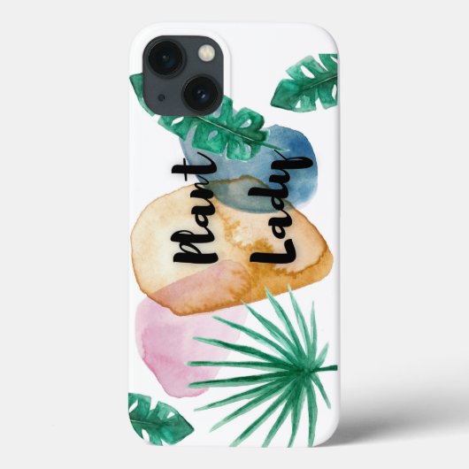 植物の女性 Case-Mate iPhoneケース (裏面)
