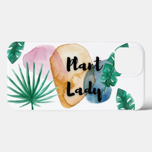 植物の女性 Case-Mate iPhoneケース (裏面 (横))