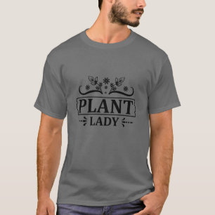 植物の女性 Tシャツ