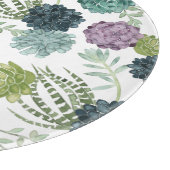 植物の幸福コレクション多肉性パターン カッティングボード (角)