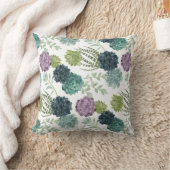 植物の幸福コレクション多肉性パターン クッション (ブランケット)