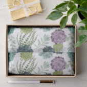 植物の幸福コレクション多肉性パターン 薄葉紙 (ギフト)