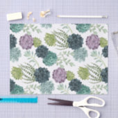 植物の幸福コレクション多肉性パターン 薄葉紙 (クラフト)