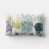 植物の幸福コレクション ランバークッション (裏面)