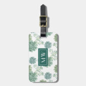 植物の幸福|の水気が多いパターン ラゲッジタグ (正面縦)