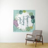 植物の幸福 |ハパインズ買は植物 タペストリー (インサイチュ(横))