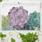 植物の幸福 |収穫愛を育てる キッチンタオル (折り畳み)