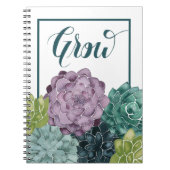 植物の幸福 |収穫愛を育てる ノートブック (正面)