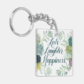 植物の幸福 愛の笑いの幸せ キーホルダー (正面左)
