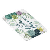 植物の幸福 愛の笑いの幸せ マグネット (右側)