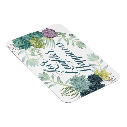 植物の幸福 愛の笑いの幸せ マグネット (右側)