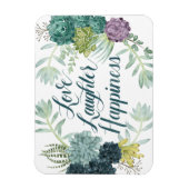 植物の幸福 愛の笑いの幸せ マグネット (縦)