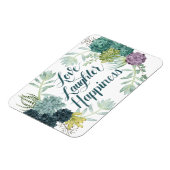 植物の幸福 愛の笑いの幸せ マグネット (左側)