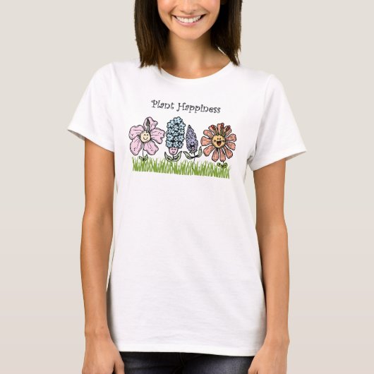 植物の幸福 Tシャツ (正面)
