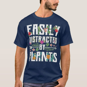 植物の庭師ガーデニングガーに容易に気を取られる Tシャツ