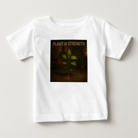 植物の強さ ベビーTシャツ (正面)