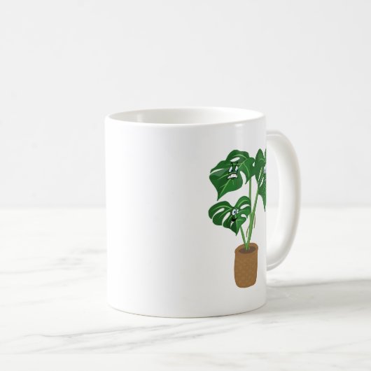 植物の恋人おもしろいガーデニング植物園 コーヒーマグカップ (正面右)