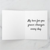 植物の恋人のバレンタイン、私の小さなことにアロエ言う カード (内部)