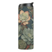 植物の恋人の多肉植物のパターン タンブラー (回転左)