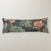 植物の恋人の多肉植物のパターン ボディピロー (裏面)