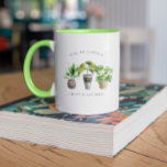 植物の恋人の水の色の鉢植え |モノグラム マグカップ<br><div class="desc">トレンディーパーソナライズされたデザイン。これらのマグカップは完璧な贈り物を作る。デザインの右側カスタムにある[このデザインテンプレートを編集する]ボックスまたは青い[文字を編集すクリックる]ボタンを使用しての配置を行うと、フォントと色を変更しカスタマイズて、このデザインに追加の情報や画像を追加します。調整もし品が必要で連絡するかカスタムら。****注文カスタムの場合は、カートにこの商品を置かないこと。代わりに、電子メールでリクエストをlauraliseprovencher@gmail.comに送る商品へのリンクが利用可能になった時点で電子メールで送信される。そのリンクを使用して注文を行うことができる。48時間まで許可して。</div>