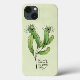 植物の恋人プン内向的なおもしろい庭師 iPhone 13ケース