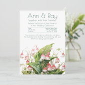 植物の愛らしさの招待状 招待状 (スタンド正面)