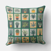 植物の採取 アウトドアクッション (裏面)