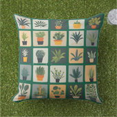 植物の採取 アウトドアクッション (芝生)