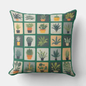 植物の採取 アウトドアクッション (正面)
