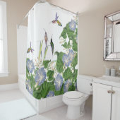 植物の朝顔によっては花の庭が開花します シャワーカーテン (インサイチュ)