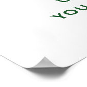 植物の木の意味ライフエコことわざB ポスター (角)