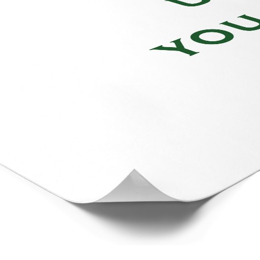 植物の木の意味ライフエコことわざB ポスター (角)