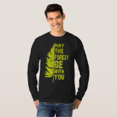植物の木の木のアーバーデイアースデイアーバーデイ202 Tシャツ (正面フル)