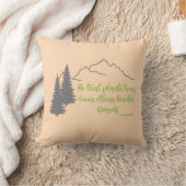 植物の木引用文Thomas Fuller，グラフィック クッション (ブランケット)