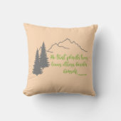 植物の木引用文Thomas Fuller，グラフィック クッション (正面)