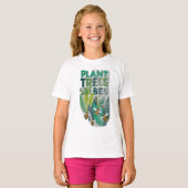 植物の木救蜂 Tシャツ (正面フル)